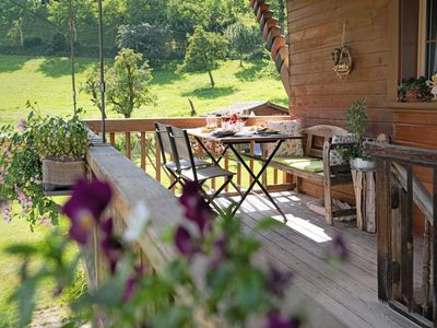 Gemütliche Terrasse zum verweilen