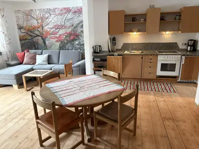 Wohnbereich mit Küch