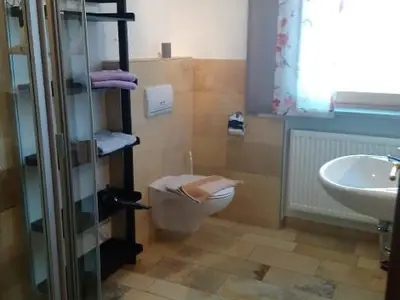 Bad -  Dusche mit WC