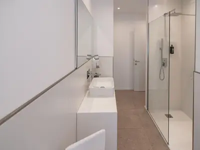 Beispiel eines Badezimmers in einer Junior-Suite