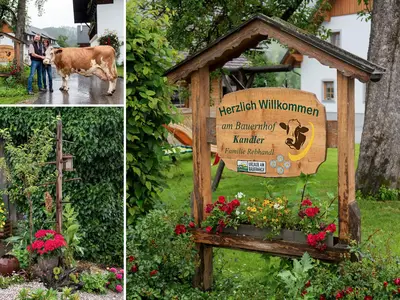 Collage Herzlich willkommen