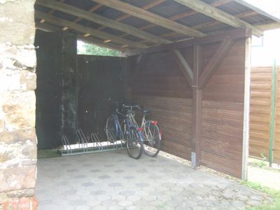 Fahrrad Carport