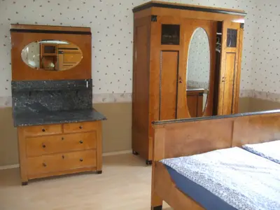 Fewo Nostalgie - Schlafzimmer