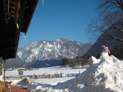 Außenansicht Winterlandschaft