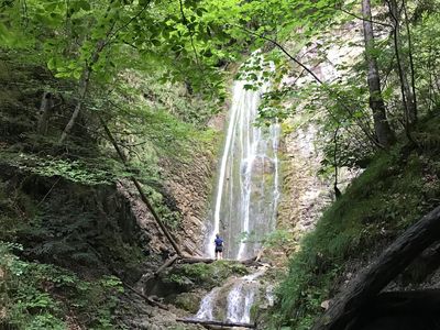 Rottauer Wasserfall, 30 Minuten zu Fuß ab Fewo Almglück