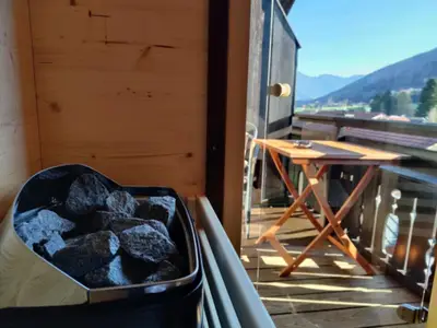 Balkon - Sauna