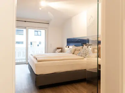 Ferienwohnung Sonnenseite - Schlafzimmer