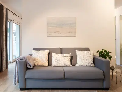 Ferienwohnung Sonnenseite - Wohnbereich