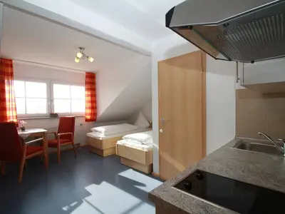 Wohn- Schlafbereich.