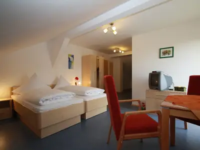 Wohn- Schlafbereich.