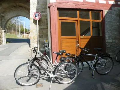 Eingang zur Fereinwohnung Jakobsturm