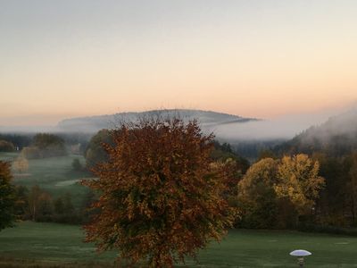 Nebel über dem See