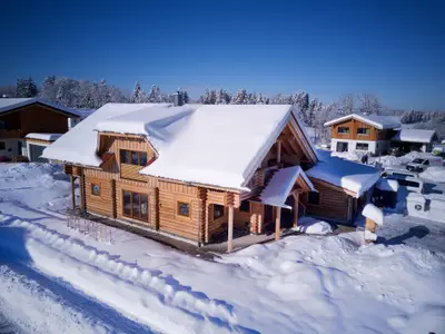 Blockhaus Alpenchalet Ferienwohnung Rückholz Allgä