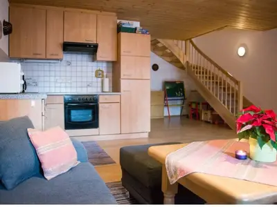 Küche und Spielecke