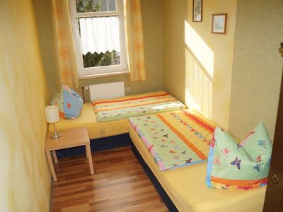 Schlafzimmer mit Einzelbetten