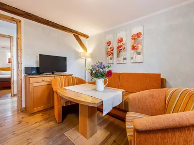 Fewo 14: Wohnraum mit Küche