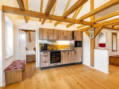 Fewo 19: Wohnraum mit Küche