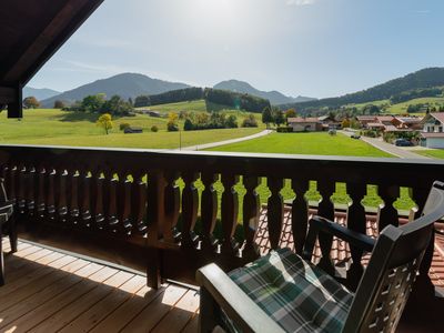 zweiter Balkon der Wohnung Westernberg