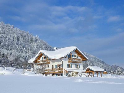 Unser Haus im Winter