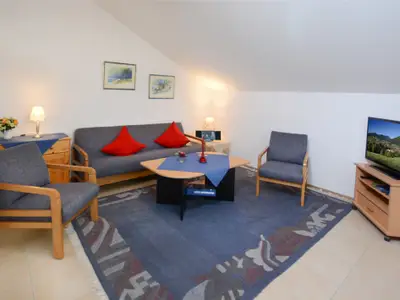 Ferienwohnung 3 "Unternberg" - Wohnzimmer