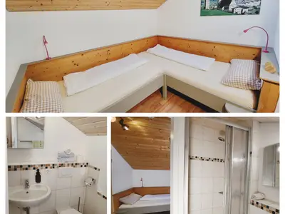 3. Schlafzimmer im Dachgeschoss mit eingem Bad