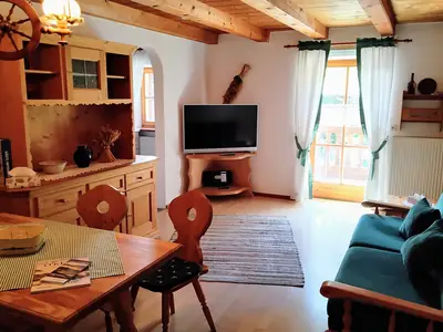 Wohnzimmer Ferienwohnung 1