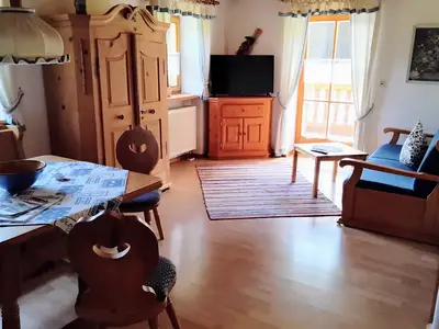 Wohnzimmer Ferienwohnung 2
