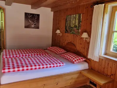 Schlafzimmer mit zusätzlichem Schlafsessel