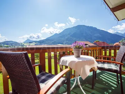 Balkon Ost - freier Rauschbergblick