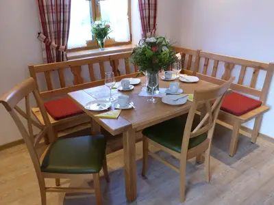 Essbereich in Küche