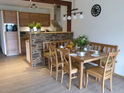 Essbereich und Küche