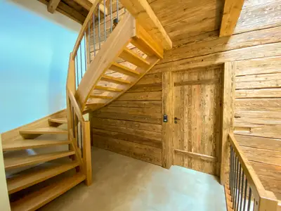 Treppenhaus nach historischem Vorbild