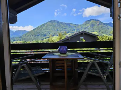 Panoramablick Balkon