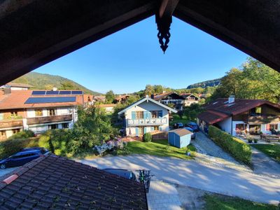 Aussicht Balkon Dachgeschoss