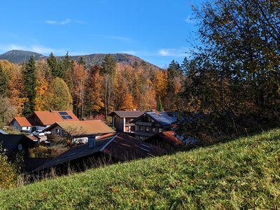 Blick auf Siedlung