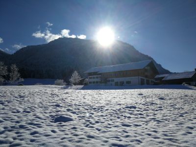 Unser Hof im Winter