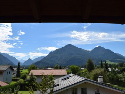 Weitblick nach Süden (Unternberg, Saurüssel und Loferer Steinberge)