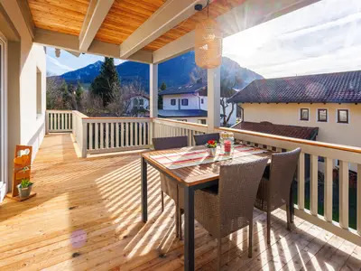 Blick vom Balkon Richtung Osten