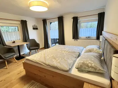 Schlafzimmer1 der Wohnung "Rauschbergblick"