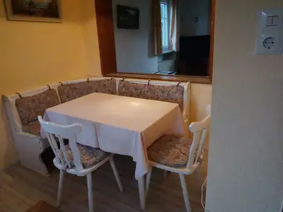 gemütliche Essecke Zinnkopf