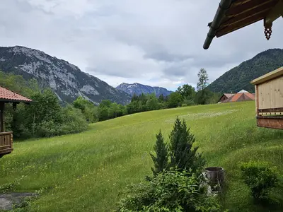 Blick vom Balkon