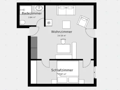 Grundriss Whg 3