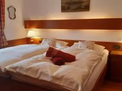 FeWo Sonntagshorn Schlafzimmer mit Boxspringmatratzen