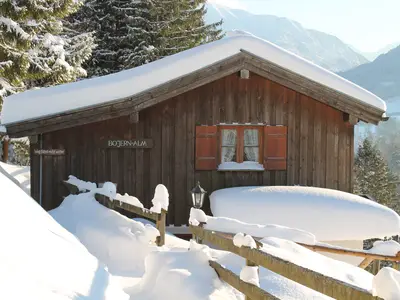 Die Bojernalm im Winterkleid