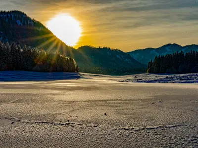 Winter bei den Seen