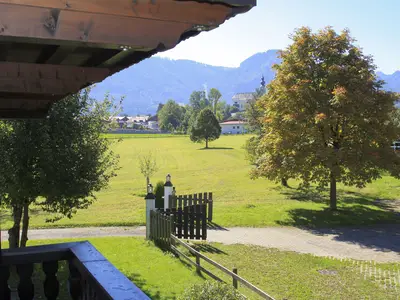 Panoramablick vom Balkon