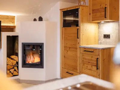 Küche PanoramaFamilienWohnung Hochfelln