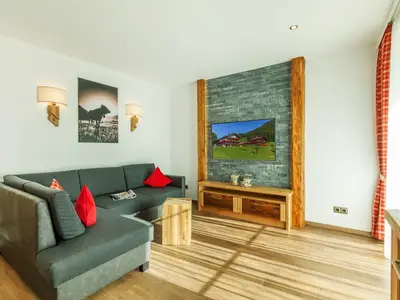 Wohnbereich Ferienwohnung Reifelberg