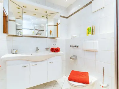 Badezimmer Ferienwohnung Unternberg