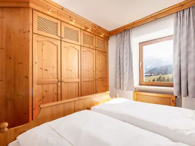 Schlafzimmer Ferienwohnung Unternberg